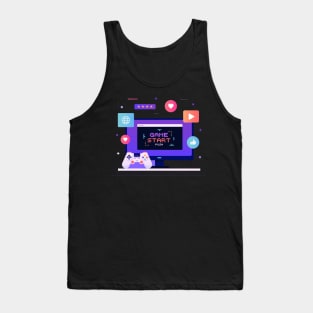 Game Start Tank Top